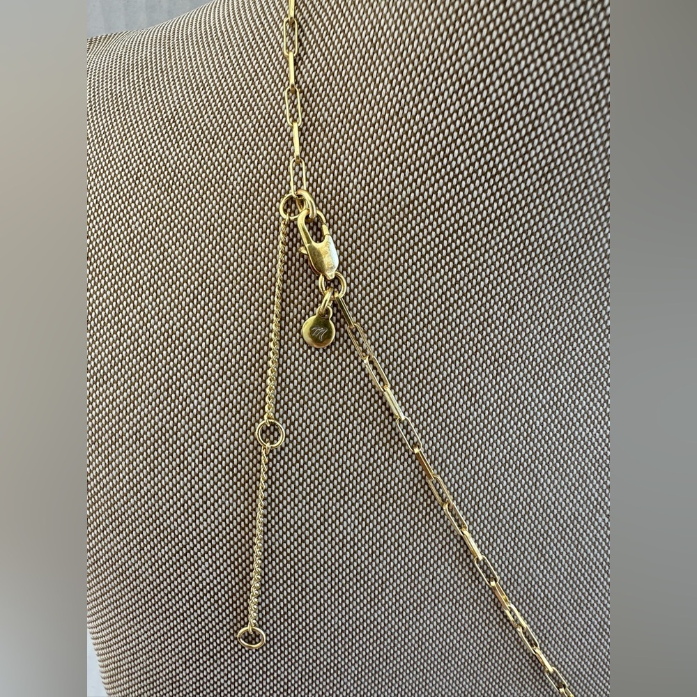 Madewell Gold Paperclip Necklace - Picture 7 of 10